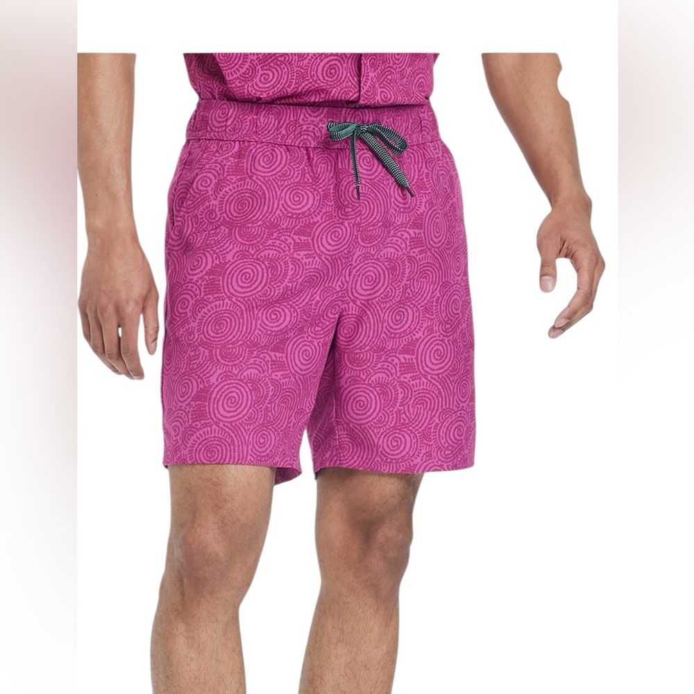 Men’s swim shorts houston white XL burgundy‎